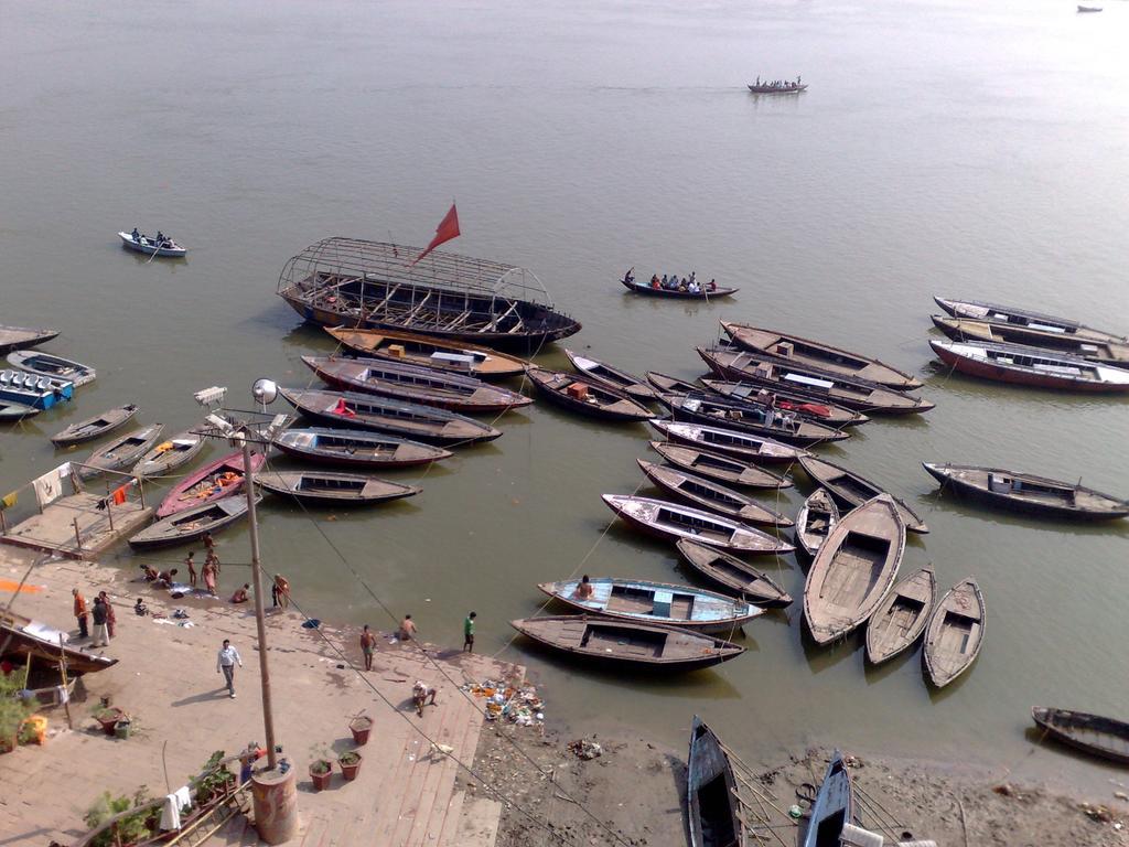 Grg Shanti Guest House Varanasi Near Manikarnika Ghat Luaran gambar
